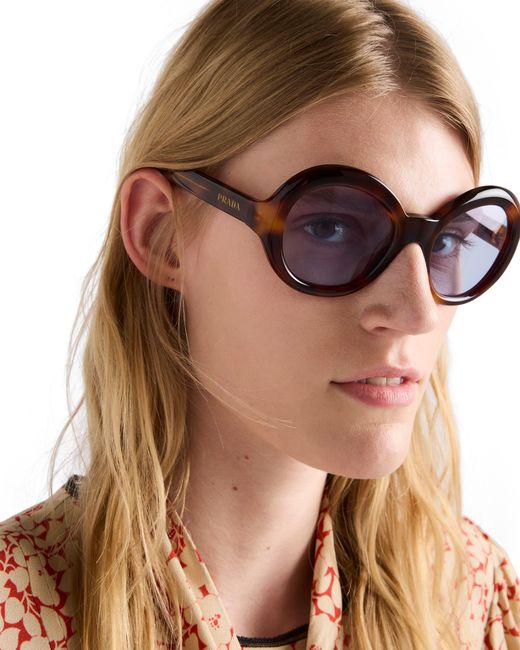 Prada Blue Shadowplay Sunglasses