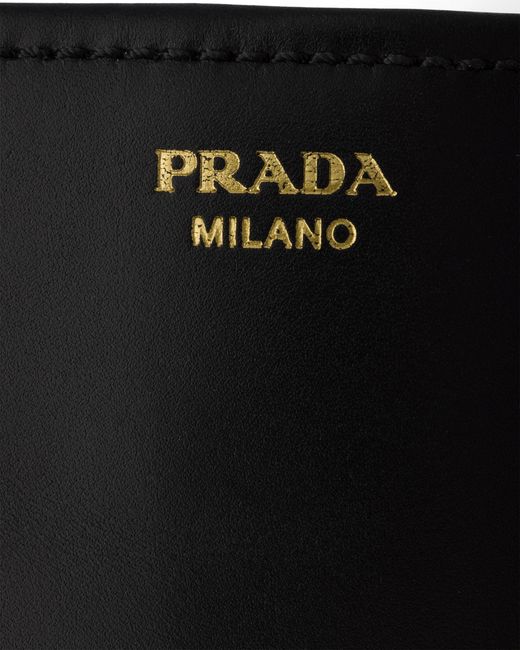 Prada Black Leather Boots