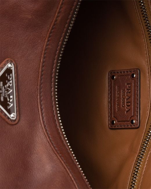 Borsa Medium di Prada in Brown