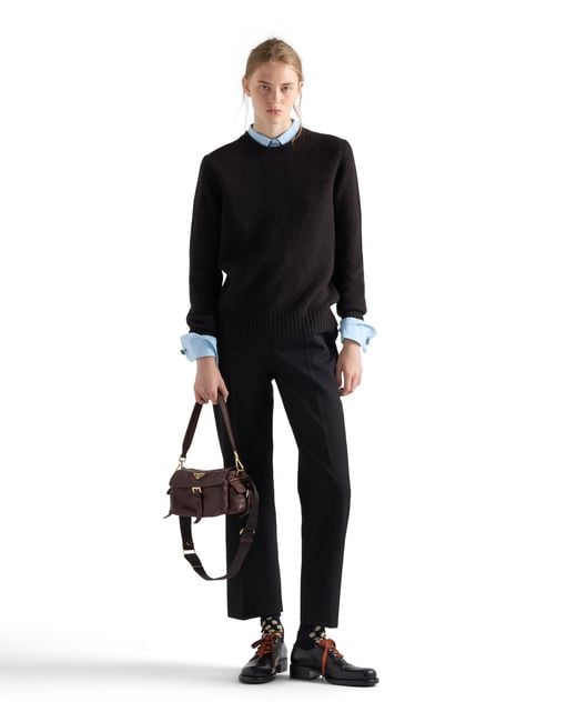 Prada Brown Explore Nappa Leather Mini Bag