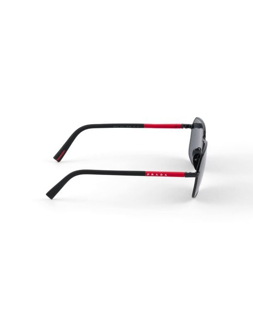 Prada Blue Linea Rossa Sunglasses for men