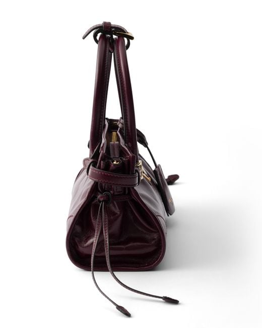 Prada Red Bonnie Leather Mini-Bag