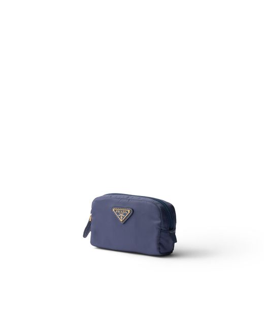 Prada Blue Micro Re-Nylon Pouch