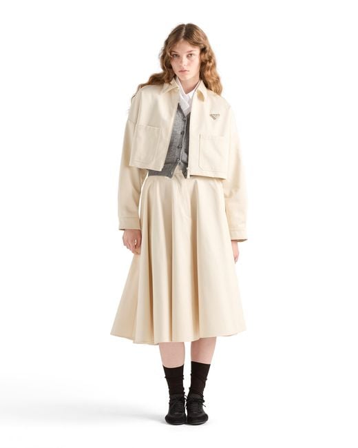 Prada Natural Chino Blouson Jacket