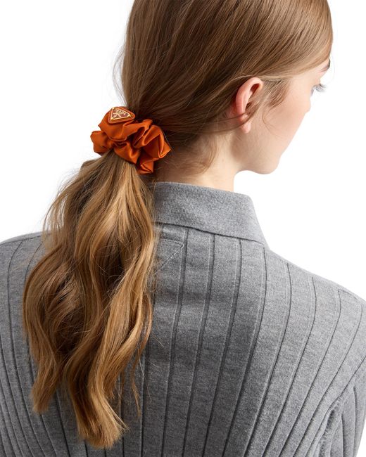 Prada Orange Re-Nylon Hair Bands