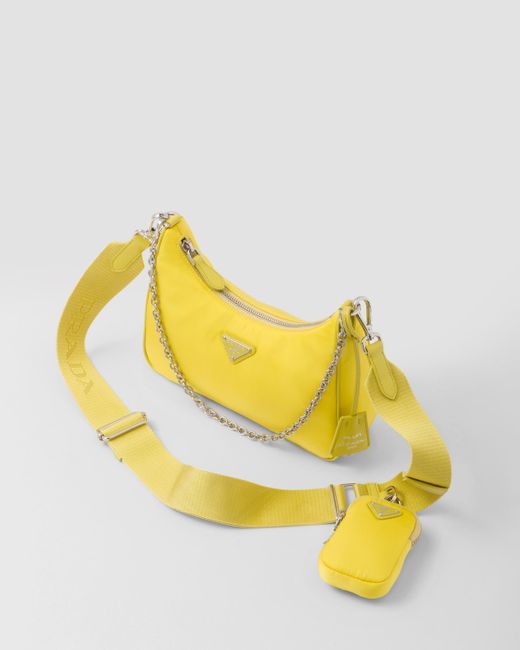 Prada Yellow Re-Edition 2005 Re-Nylon Bag