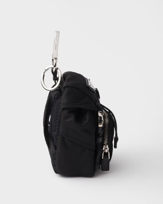 Charm De Sac Mini Pochette En Re-Nylon Prada pour homme en coloris Black