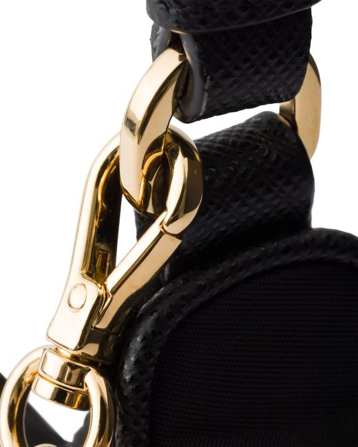 Prada Black Re-Edition 2005 Re-Nylon Quilted Mini-Bag