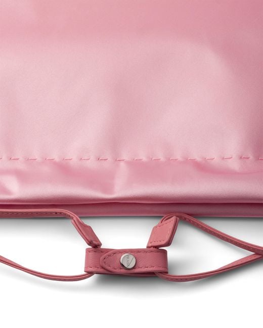 Prada Pink Wish Silk Duchesse Pouch