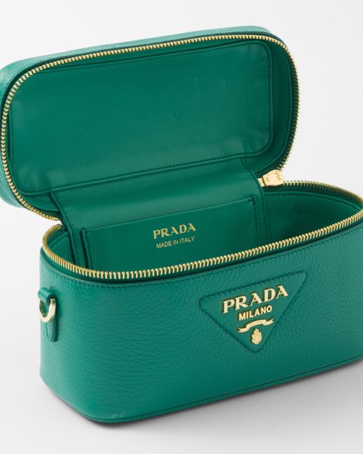 Prada Green Leather Mini-Bag