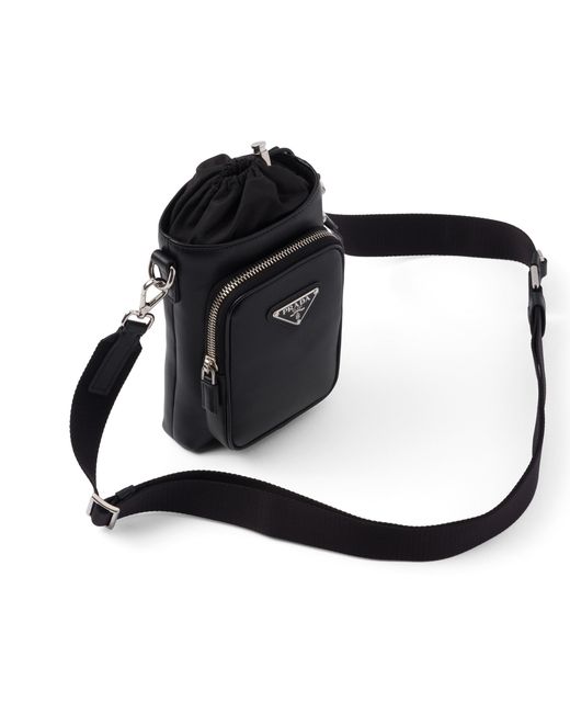 Coque Pour Smartphone En Cuir Prada pour homme en coloris Black