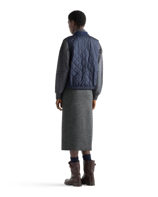 Prada Blue Re-Nylon Vest
