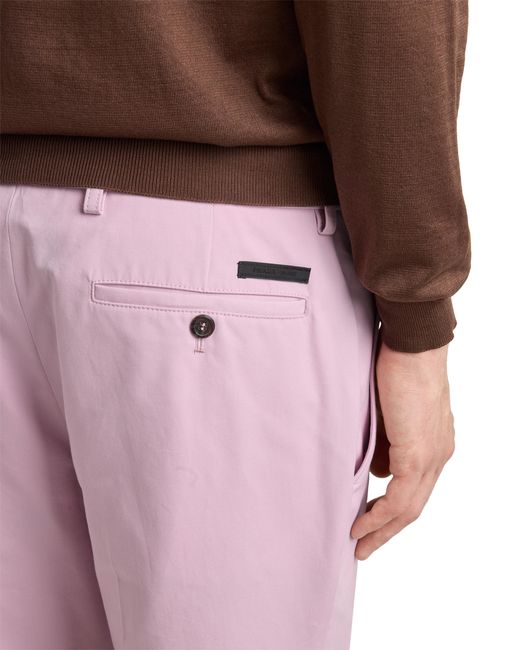 Prada Pink Poplin Pants, Alabaster for men