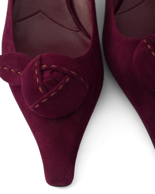 Décolleté di Prada in Purple