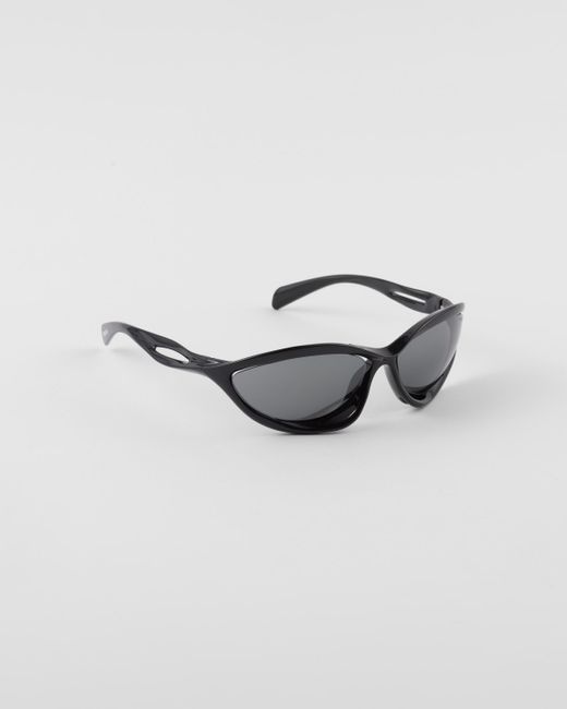 Prada Gray Morph Sunglasses for men