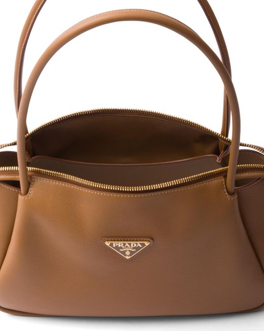 Borsa A Mano Medium di Prada in White