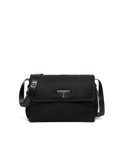Prada Black Medium Padded Re-nylon Shoulder Bag