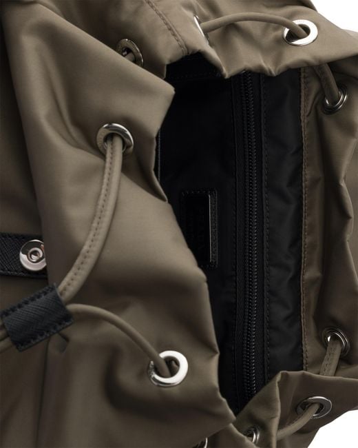 Prada Black Re-Nylon Backpack for men