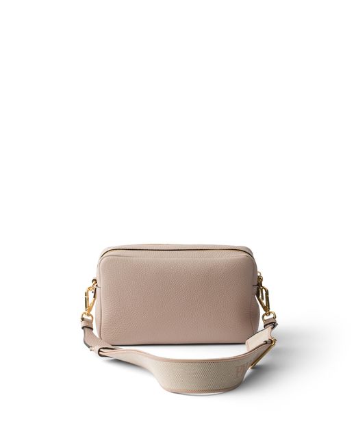 Borsa A Tracolla Small di Prada in Gray