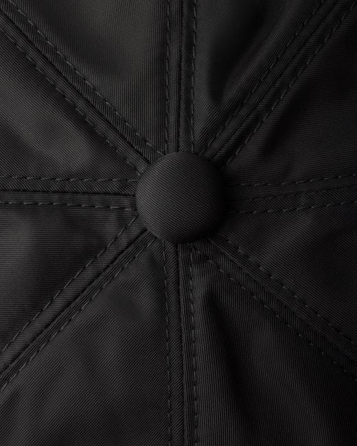 Prada Black Re-Nylon Newsboy Cap
