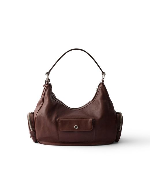 Borsa Medium di Prada in Brown