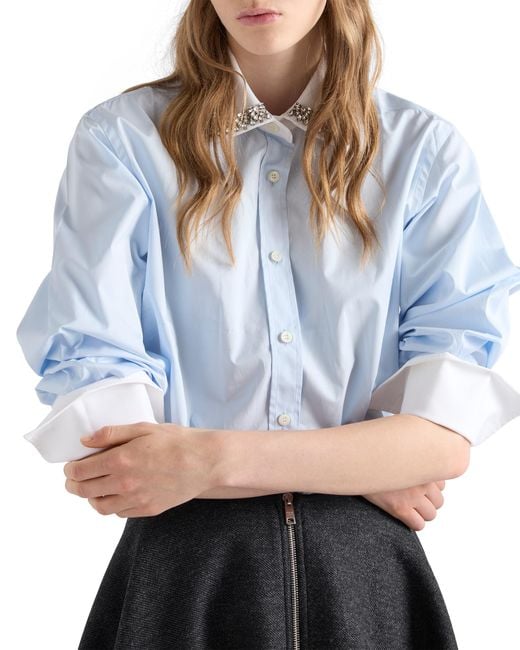 Camicia di Prada in Blue