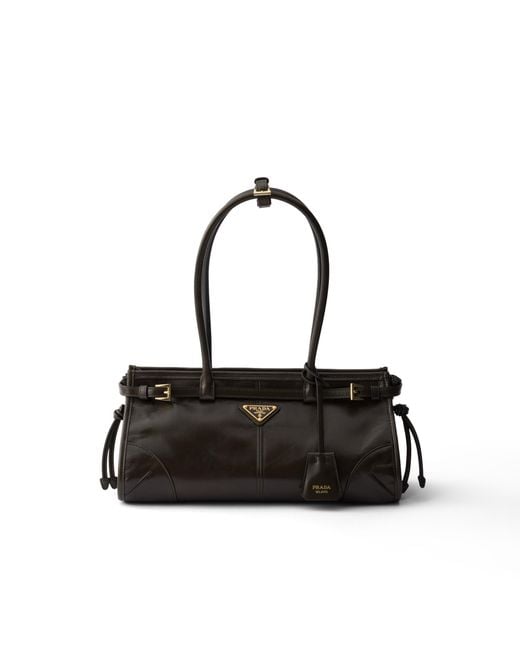 Prada Black Bonnie Medium Leather Bag