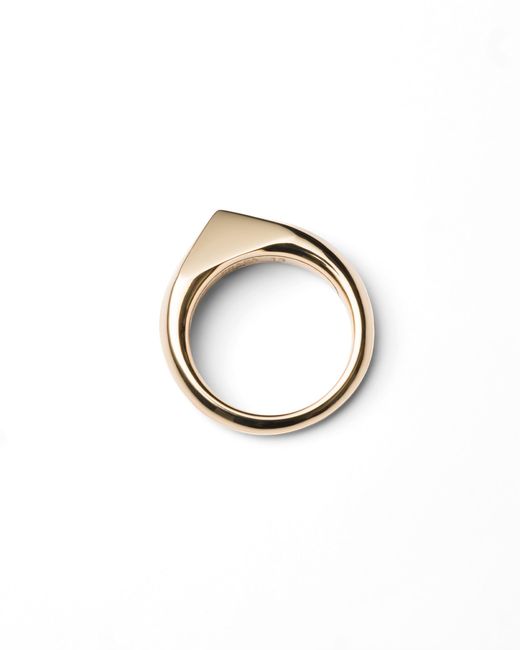 Prada White Eternal Ring