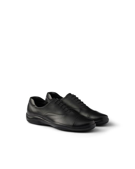 Scarpe Stringate Toblach di Prada in Black da Uomo