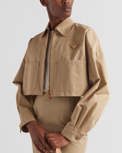 Prada Natural Chino Blouson Jacket