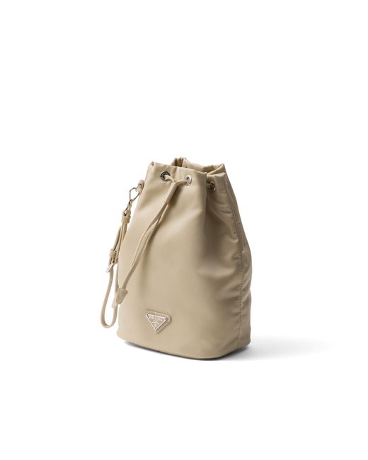 Pouch di Prada in Natural