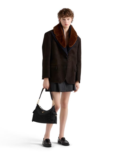 Borsa Explore Large di Prada in Black
