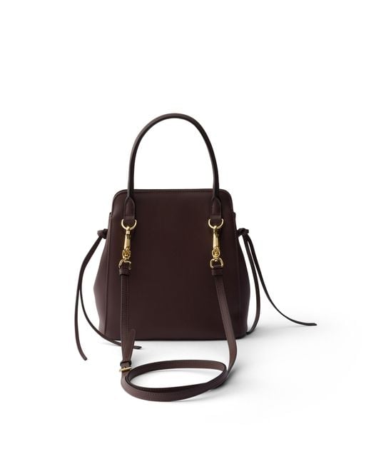 Prada Multicolor Carry Mini Leather Handbag
