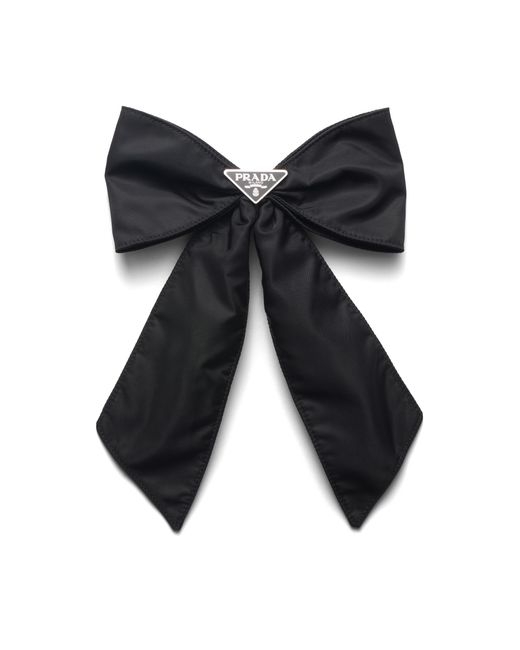 Prada Black Re-Nylon Hair Clip