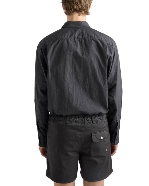 Prada Gray Cotton Shirt for men