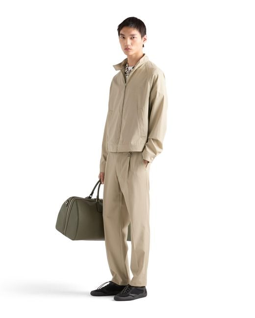 Prada Natural Cotton Jacket, Sand for men