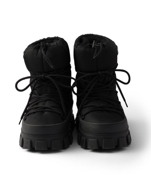 Stivali Dopo Sci di Prada in Black da Uomo