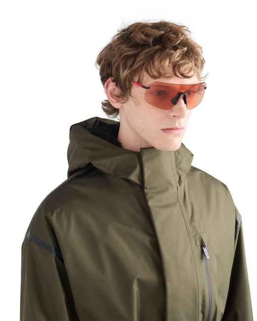 Prada Pink Linea Rossa Sunglasses for men