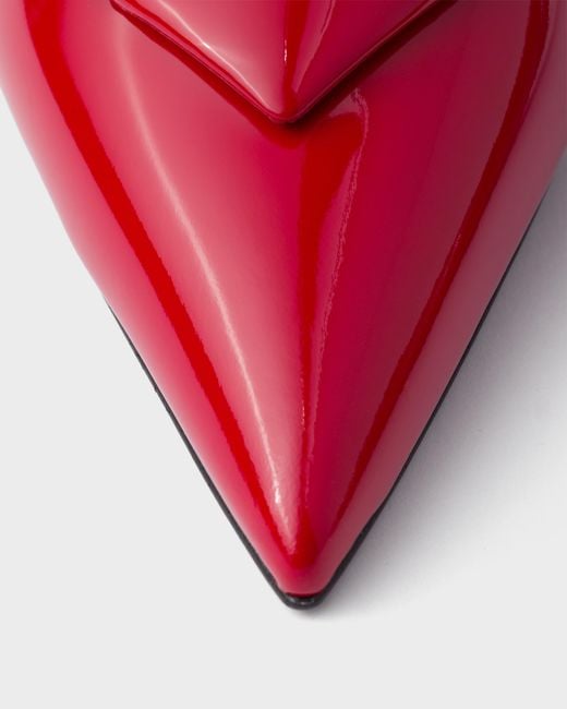 Décolleté Slingback di Prada in Red