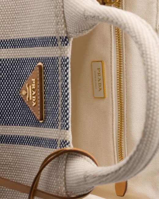 Borsa Jardinière Small di Prada in White