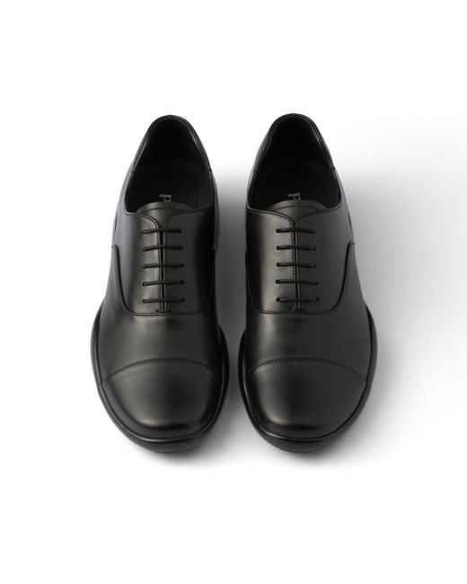 Scarpe Stringate Toblach di Prada in Black da Uomo