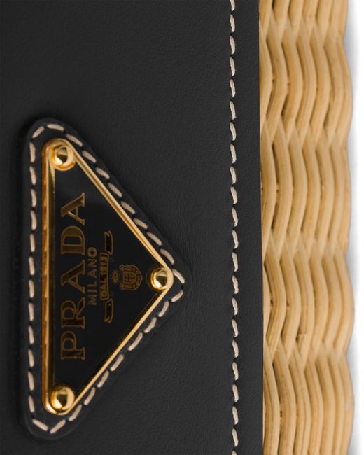 Borsa A Tracolla Small di Prada in White