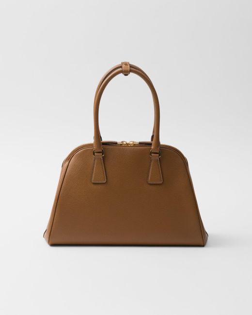 Prada Brown Medium Saffiano Leather Bag