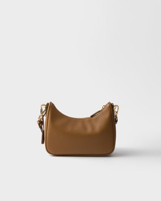 Mini Borsa Re-Edition di Prada in Brown