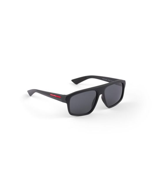 Prada Blue Linea Rossa Sunglasses for men