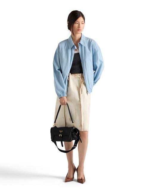 Borsa Explore Medium di Prada in Black