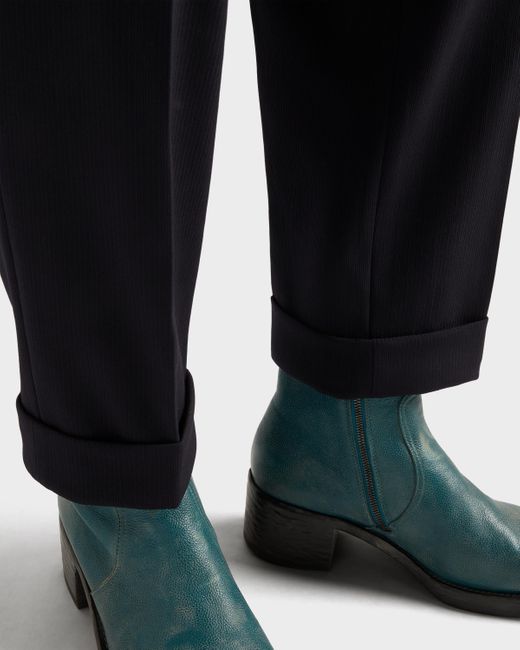 Pantalon En Laine Prada pour homme en coloris Blue