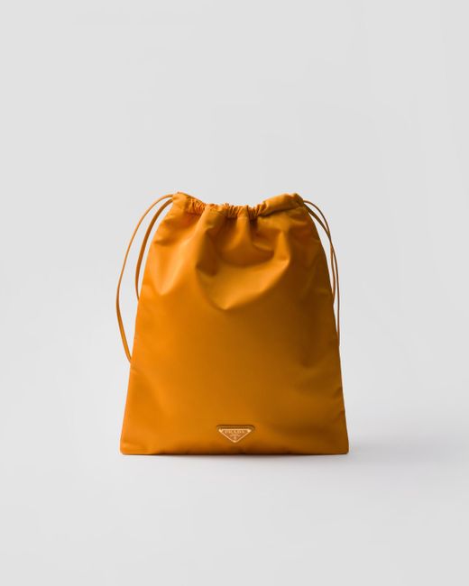 Prada Orange Re-Nylon Pouch
