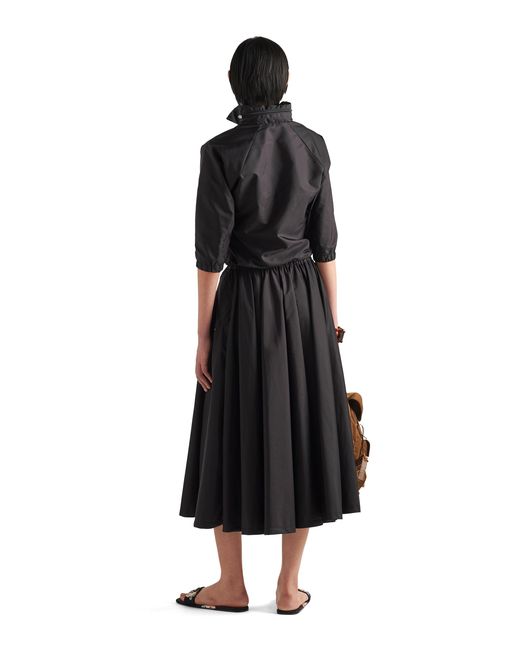 Prada Black Full Light Re-Nylon Skirt