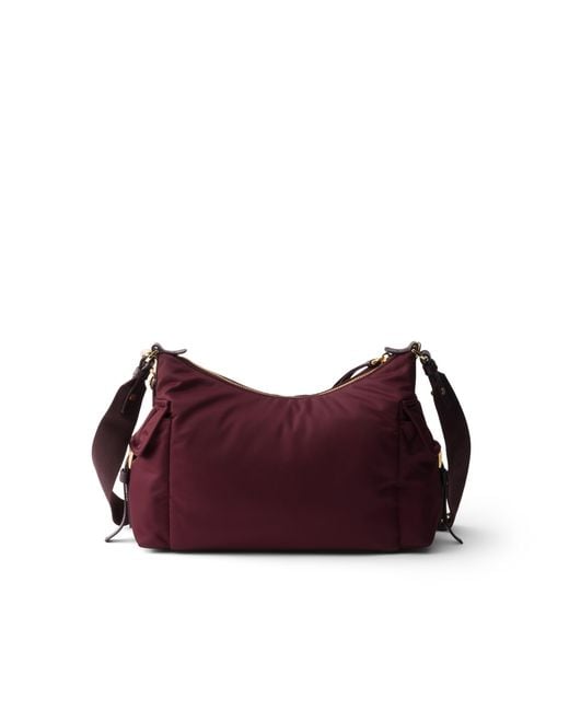 Borsa Explore Large di Prada in Purple